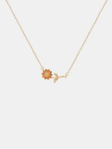 Flora Birthstone Necklace