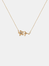 Flora Birthstone Necklace
