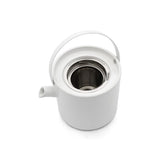 Tea set Umea 1.2L with warmer, white