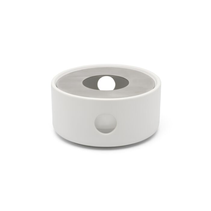 Tea set Umea 1.2L with warmer, white