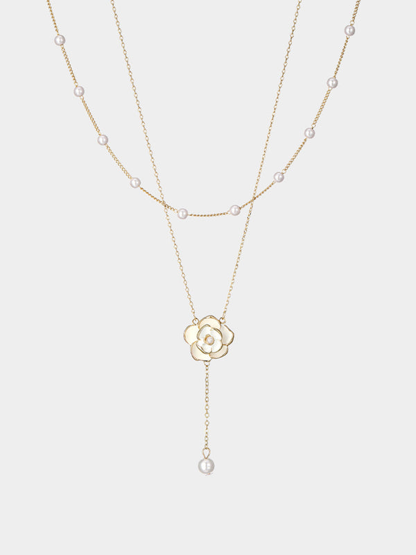 Camellia Path Necklace
