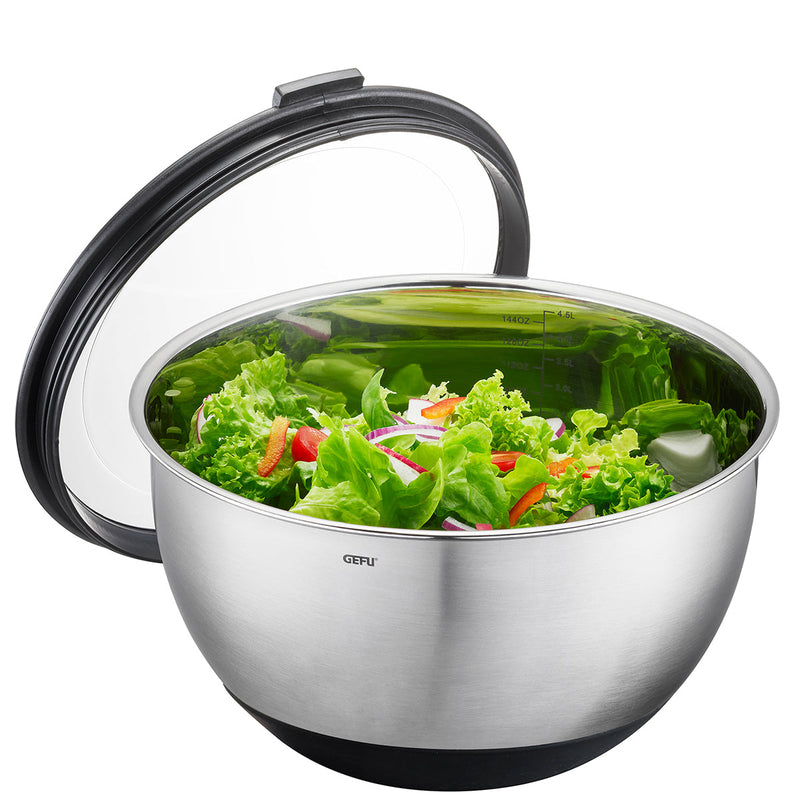 Stainless steel bowl MUOVO, #35050