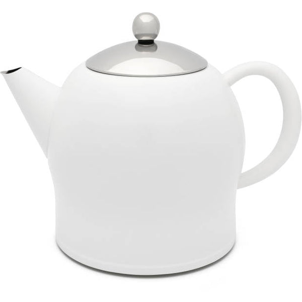 Teapot Minuet Santhee 1.4L, white - Bredemeijer