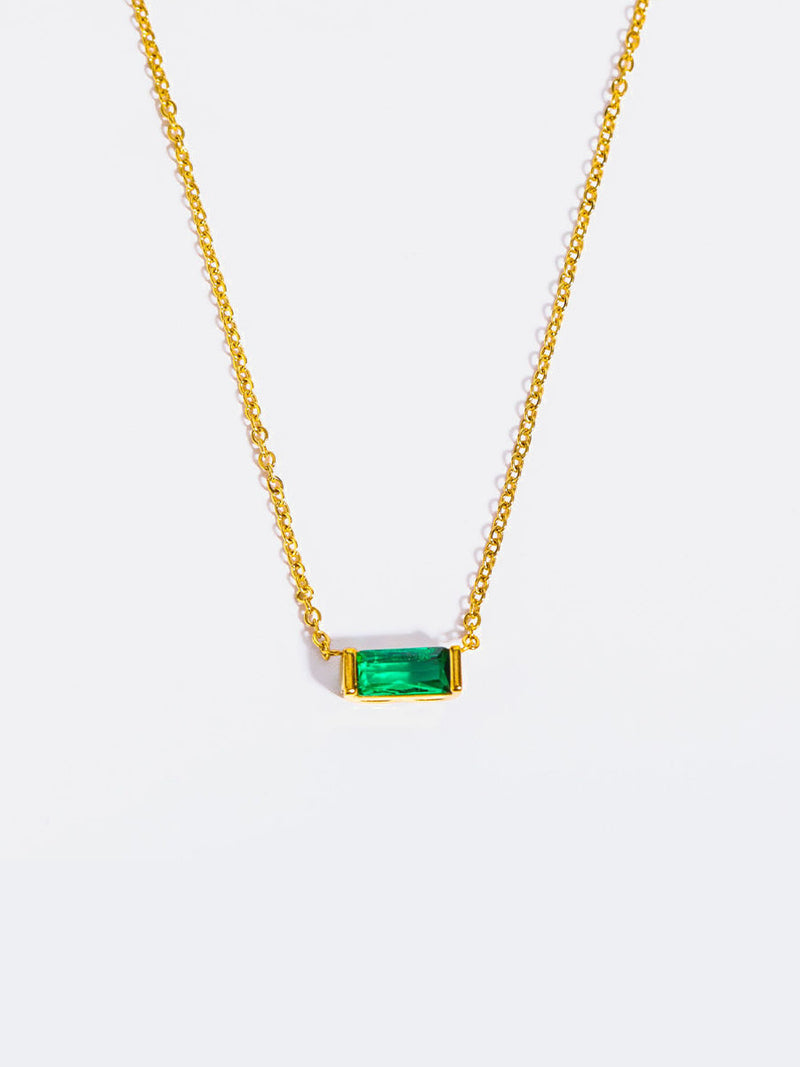 Aurora Birthstone Necklace