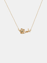 Flora Birthstone Necklace