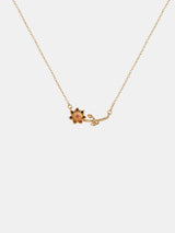 Flora Birthstone Necklace