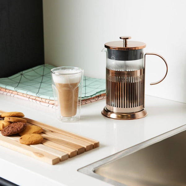 Leopold Vienna 27 fl.oz. French Press Copper